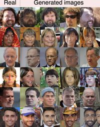 grid of face images generated by a diffusion model